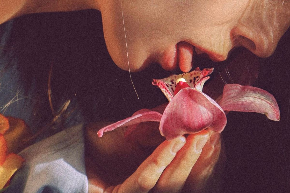 Photo: Oxana Benediktova via <a href="https://www.pexels.com/photo/a-painting-of-a-woman-licking-a-flower-19098660/" rel="noopener" target="_blank">Pexels</a>